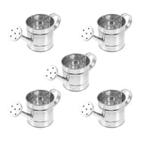 Maxbell 5 Pieces Small Watering Cans Garden Water Kettles for Office Yard Houseplant
