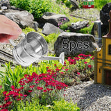 Maxbell 5 Pieces Small Watering Cans Garden Water Kettles for Office Yard Houseplant