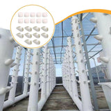 Maxbell 10x Hydroponic Colonization Cups Planter Growing System Kit Hydroponic Tower