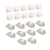 Maxbell 10x Hydroponic Colonization Cups Planter Growing System Kit Hydroponic Tower