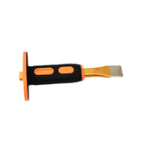 Maxbell Carving Chisel Flat Head Comfortable Grip Flat Chisel for Concrete Rock Mortar 20cm