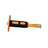 Maxbell Carving Chisel Flat Head Comfortable Grip Flat Chisel for Concrete Rock Mortar 20cm