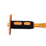 Maxbell Carving Chisel Flat Head Comfortable Grip Flat Chisel for Concrete Rock Mortar 20cm
