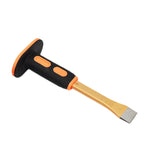 Maxbell Carving Chisel Flat Head Comfortable Grip Flat Chisel for Concrete Rock Mortar 25cm