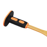 Maxbell Carving Chisel Flat Head Comfortable Grip Flat Chisel for Concrete Rock Mortar 25cm