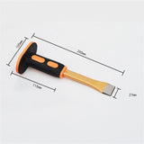 Maxbell Carving Chisel Flat Head Comfortable Grip Flat Chisel for Concrete Rock Mortar 25cm