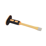 Maxbell Carving Chisel Flat Head Comfortable Grip Flat Chisel for Concrete Rock Mortar 30cm