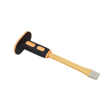Maxbell Carving Chisel Flat Head Comfortable Grip Flat Chisel for Concrete Rock Mortar 30cm