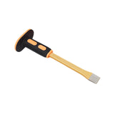 Maxbell Carving Chisel Flat Head Comfortable Grip Flat Chisel for Concrete Rock Mortar 30cm