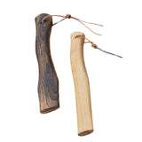 Maxbell Axe Handle Sturdy Wooden Hatchet Handle for DIY Gardening Outdoor Activities 26x3.8x1.3cm