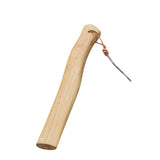 Maxbell Axe Handle Sturdy Wooden Hatchet Handle for DIY Gardening Outdoor Activities 32x3.8x1.7cm