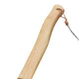 Maxbell Axe Handle Sturdy Wooden Hatchet Handle for DIY Gardening Outdoor Activities 32x3.8x1.7cm