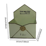 Maxbell Chic Metal Wall Planter Creative Iron Wall Vase for Indoor Outdoor Wall Home Green