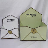 Maxbell Chic Metal Wall Planter Creative Iron Wall Vase for Indoor Outdoor Wall Home Green