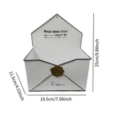 Maxbell Chic Metal Wall Planter Creative Iron Wall Vase for Indoor Outdoor Wall Home White