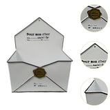 Maxbell Chic Metal Wall Planter Creative Iron Wall Vase for Indoor Outdoor Wall Home White