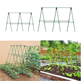 Maxbell Cucumber Trellis Portable Plant Stakes for Climbing Plants Raised Bed Fruits 60 cmx60 cm