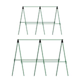 Maxbell Cucumber Trellis Portable Plant Stakes for Climbing Plants Raised Bed Fruits 60 cmx60 cm