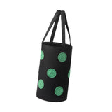 Maxbell Hanging Planter Bag Strawberry Compact 3 gallons for Gardening Garden Flower Black