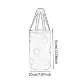 Maxbell Hanging Planter Bag Strawberry Compact 3 gallons for Gardening Garden Flower Red