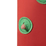 Maxbell Hanging Planter Bag Strawberry Compact 3 gallons for Gardening Garden Flower Red