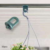 Maxbell 50 Pieces Plant Hangers Space Saving Easy to Use Versatile Parts Plant Clips