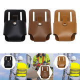 Maxbell Tape Measure Holder for Belt Stylish Measuring Tape Belt Clip for Carpenters Black
