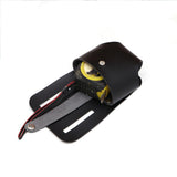 Maxbell Tape Measure Holder for Belt Stylish Measuring Tape Belt Clip for Carpenters Black