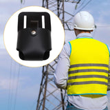 Maxbell Tape Measure Holder for Belt Stylish Measuring Tape Belt Clip for Carpenters Black
