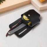 Maxbell Tape Measure Holder for Belt Stylish Measuring Tape Belt Clip for Carpenters Black