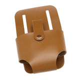 Maxbell Tape Measure Holder for Belt Stylish Measuring Tape Belt Clip for Carpenters Light Brown