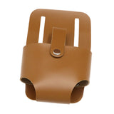 Maxbell Tape Measure Holder for Belt Stylish Measuring Tape Belt Clip for Carpenters Light Brown