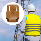 Maxbell Tape Measure Holder for Belt Stylish Measuring Tape Belt Clip for Carpenters Light Brown