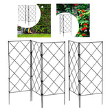 Maxbell Climbing Plants Garden Trellis Garden Vine Support Rack for Outside Cucumber 3pcs
