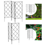 Maxbell Climbing Plants Garden Trellis Garden Vine Support Rack for Outside Cucumber 3pcs