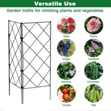 Maxbell Climbing Plants Garden Trellis Garden Vine Support Rack for Outside Cucumber 2pcs