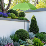 Maxbell Plant Umbrella Canopy Reusable Versatile Stable Adjustable Sunshade Umbrella blue