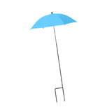 Maxbell Plant Umbrella Canopy Reusable Versatile Stable Adjustable Sunshade Umbrella blue