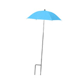 Maxbell Plant Umbrella Canopy Reusable Versatile Stable Adjustable Sunshade Umbrella blue