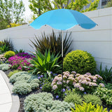 Maxbell Plant Umbrella Canopy Reusable Versatile Stable Adjustable Sunshade Umbrella blue
