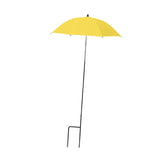 Maxbell Plant Umbrella Canopy Reusable Versatile Stable Adjustable Sunshade Umbrella yellow