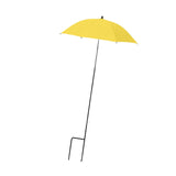 Maxbell Plant Umbrella Canopy Reusable Versatile Stable Adjustable Sunshade Umbrella yellow