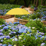 Maxbell Plant Umbrella Canopy Reusable Versatile Stable Adjustable Sunshade Umbrella yellow