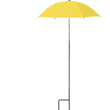 Maxbell Plant Umbrella Canopy Reusable Versatile Stable Adjustable Sunshade Umbrella yellow