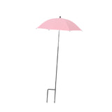 Maxbell Plant Umbrella Canopy Reusable Versatile Stable Adjustable Sunshade Umbrella pink
