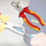 Maxbell Wire Crimper Sturdy Multifunctional Professional Cutter for Dividing Winding