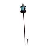 Maxbell Bird House Stake Gifts Artwork Decorative Garden Stakes for Lawn Patio Fence