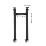 Maxbell Moving Box Carrying Strap with Handle for Pulling Dragging Portable H Shaped Length 155cm