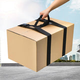 Maxbell Moving Box Carrying Strap with Handle for Pulling Dragging Portable H Shaped Length 200cm