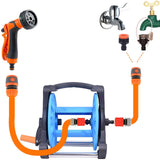 Maxbell Garden Hose Reel Cart Household Pipe Storage Rack for Patio Farm Agriculture
